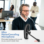 Leitner LH280 wireless headset with ultra noise-canceling microphone no background noise - product thumbnail