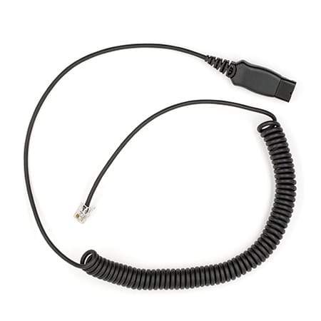 Leitner Quick Disconnect Phone Cord for wired Headsets