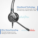 Dual-ear Leitner LH245 cleansound technology ultra noise canceling microphone - product thumbnail