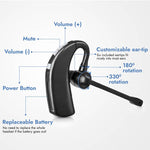 Leitner LH280 wireless on-the-ear  headset buttons and lights overview - product thumbnail