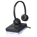 Leitner LH575 Premium Plus dual-ear headset and charging base - product thumbnail