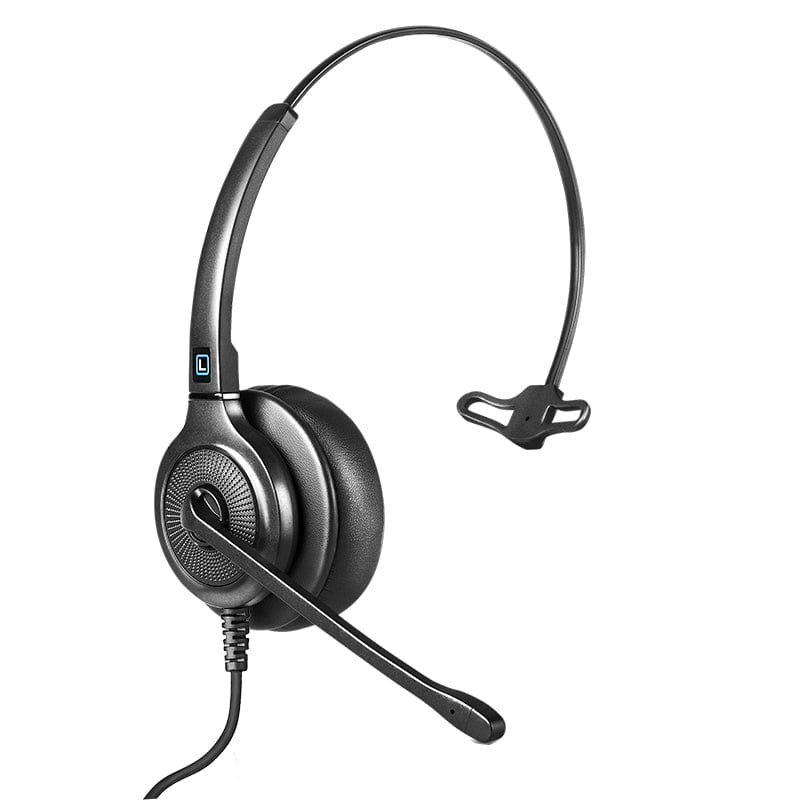 Leitner LH240XL easy connect bundle desk phone corded headset