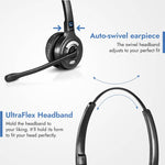 Leitner LH275 dual-ear wireless headset with super comfortable UltraFlex headband - product thumbnail